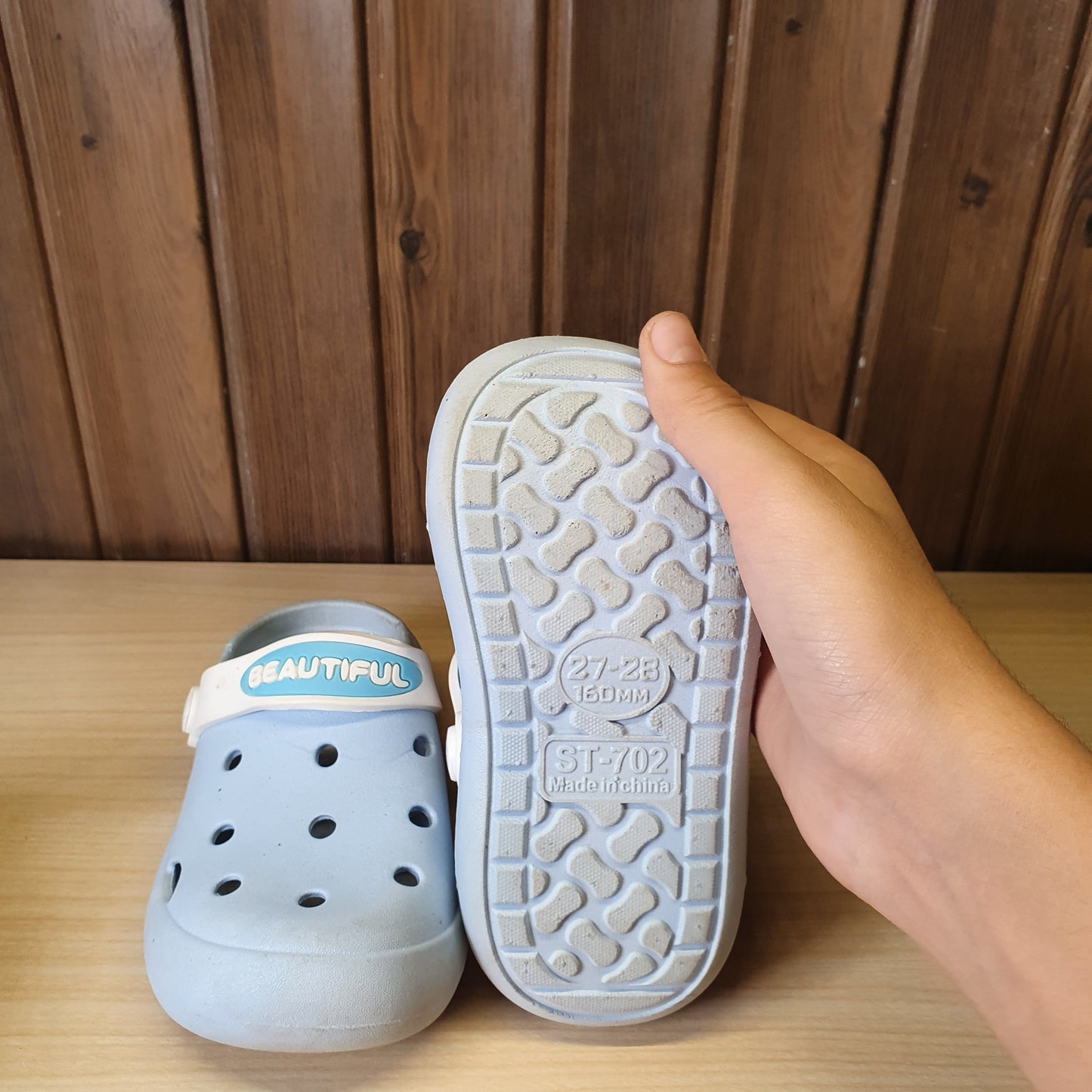 Kids Used Imported Crocks Size 27-28