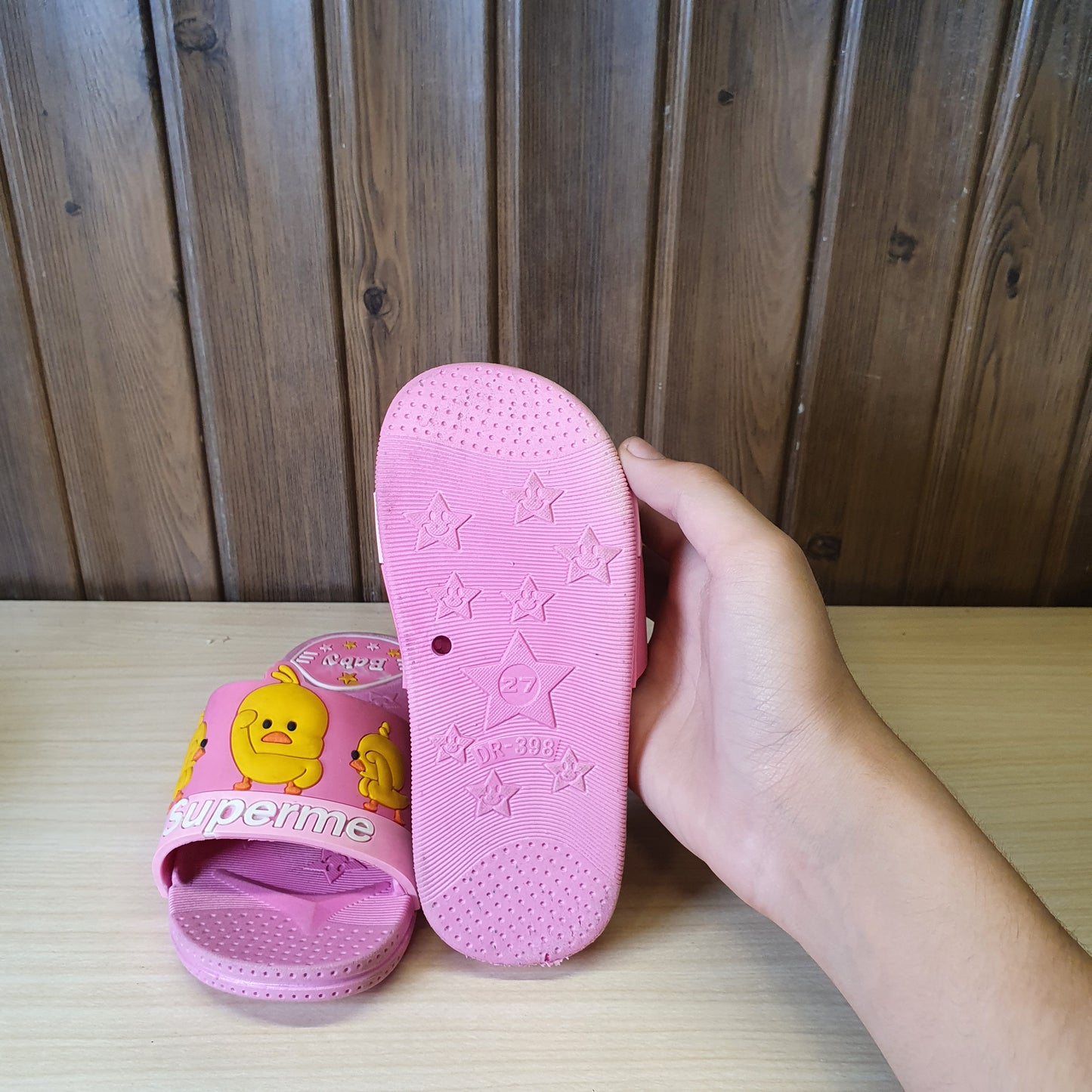 Kids Used Imported Slippers Size 27