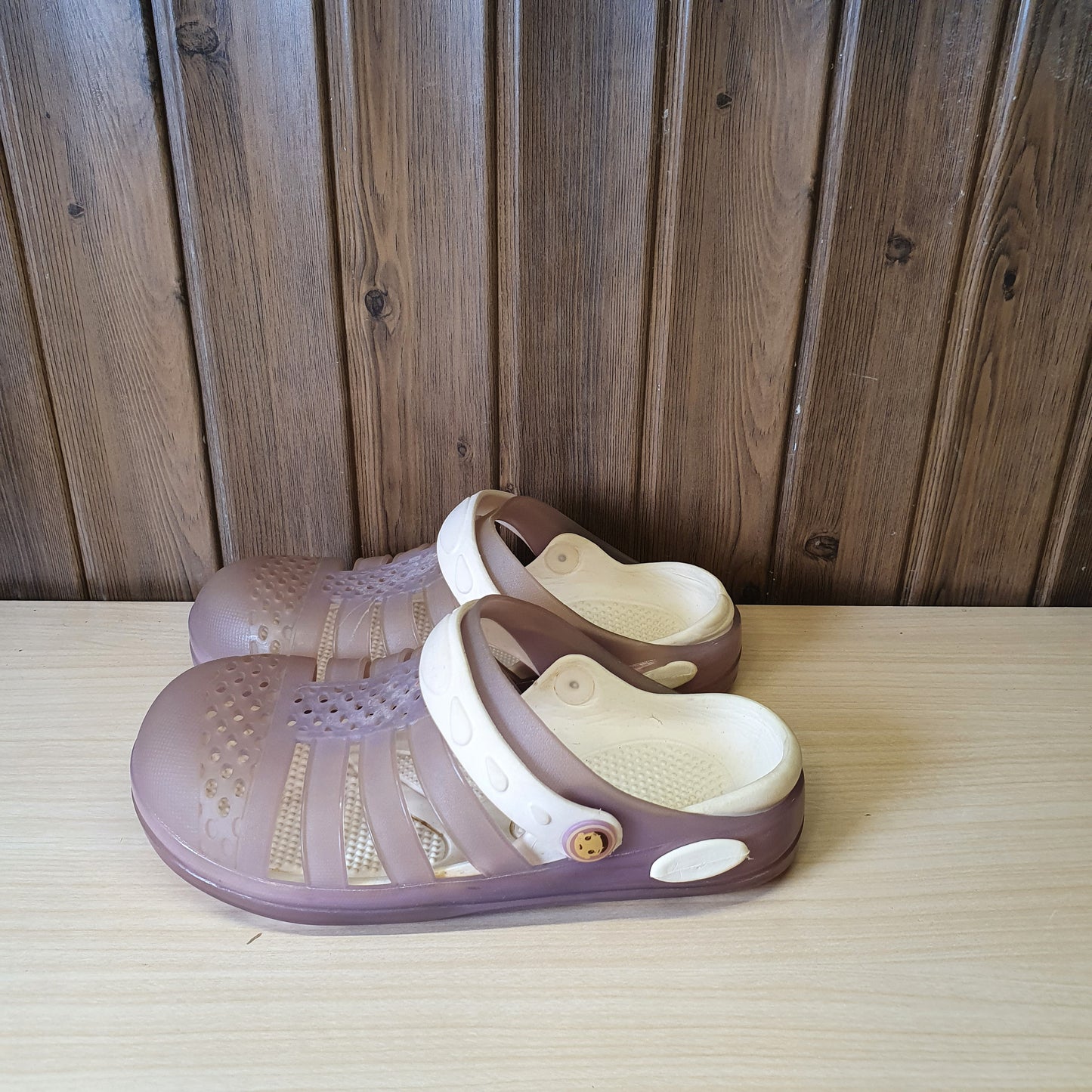 Kids Used Imported Crocks Size 35
