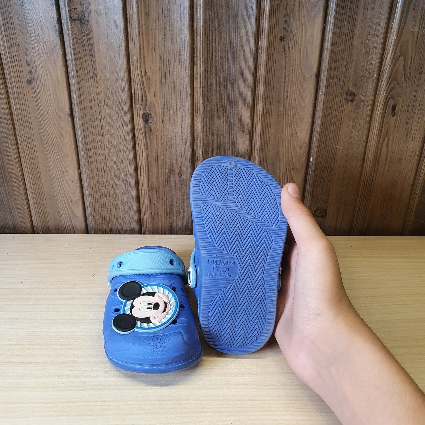 Kids Used Imported Crocks Size 140MM