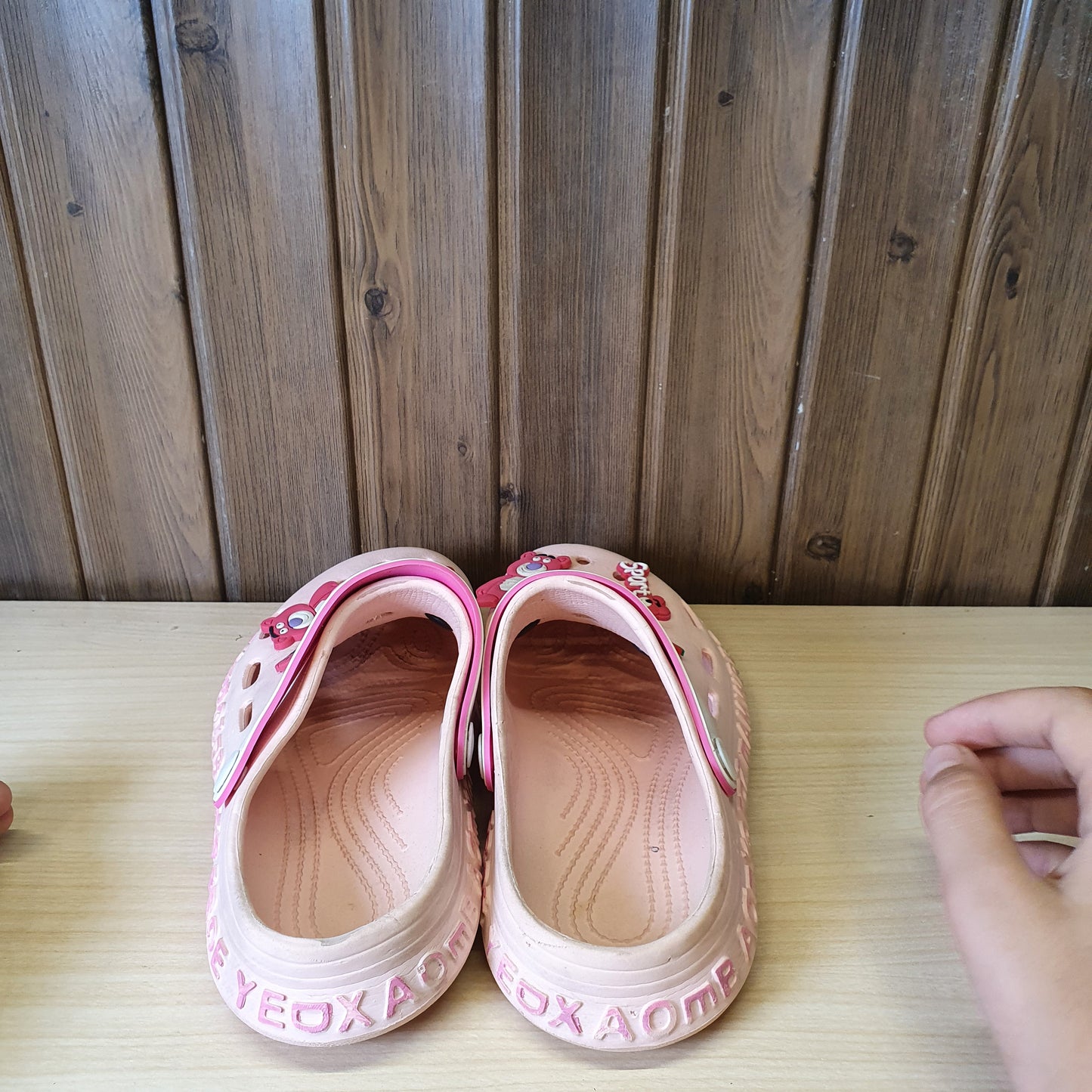 Kids Used Imported Crocks Size 34