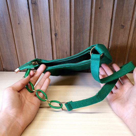 Green Ladies Bag #4039