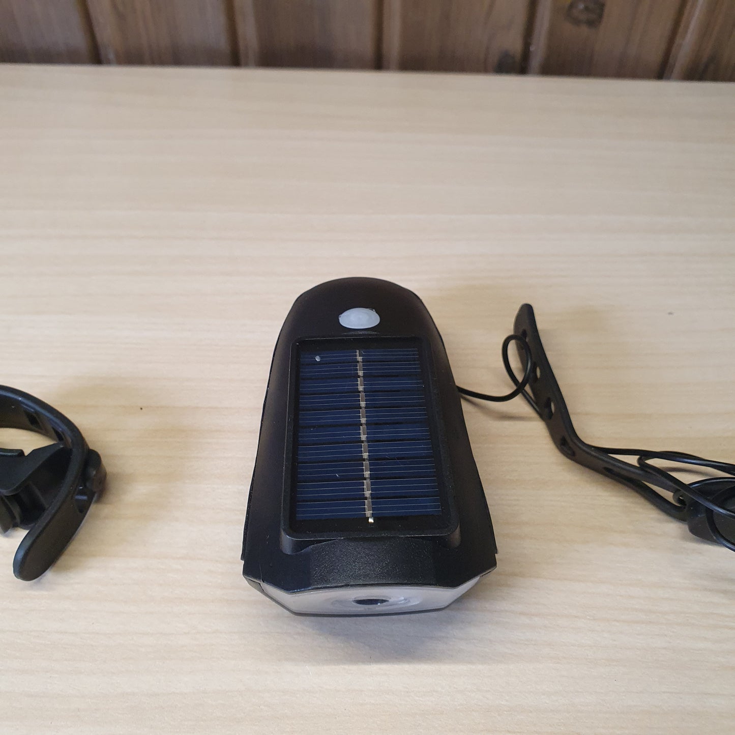 Usb Solar Bicycle light And Horn #4966