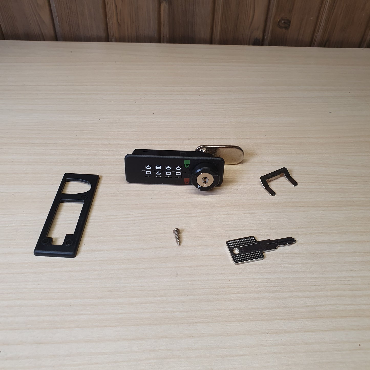 4-digit mechanical combination cabinet lock #6300