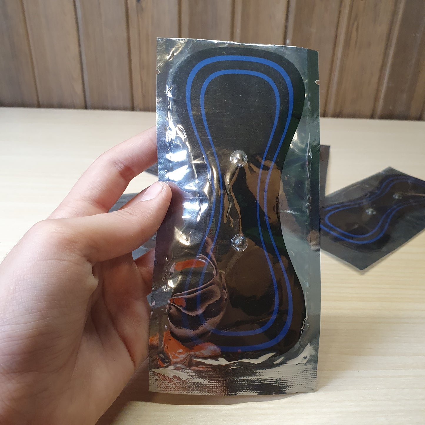 Electrode pads are designed for use with portable EMS (Electrical Muscle Stimulation) and TENS (Transcutaneous Electrical Nerve Stimulation) mini massager units #6214