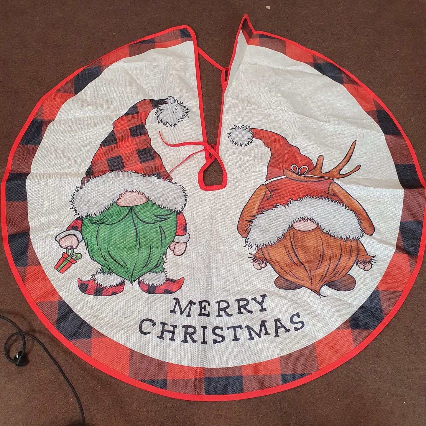 Christmas tree skirt Bottom Apron #6152