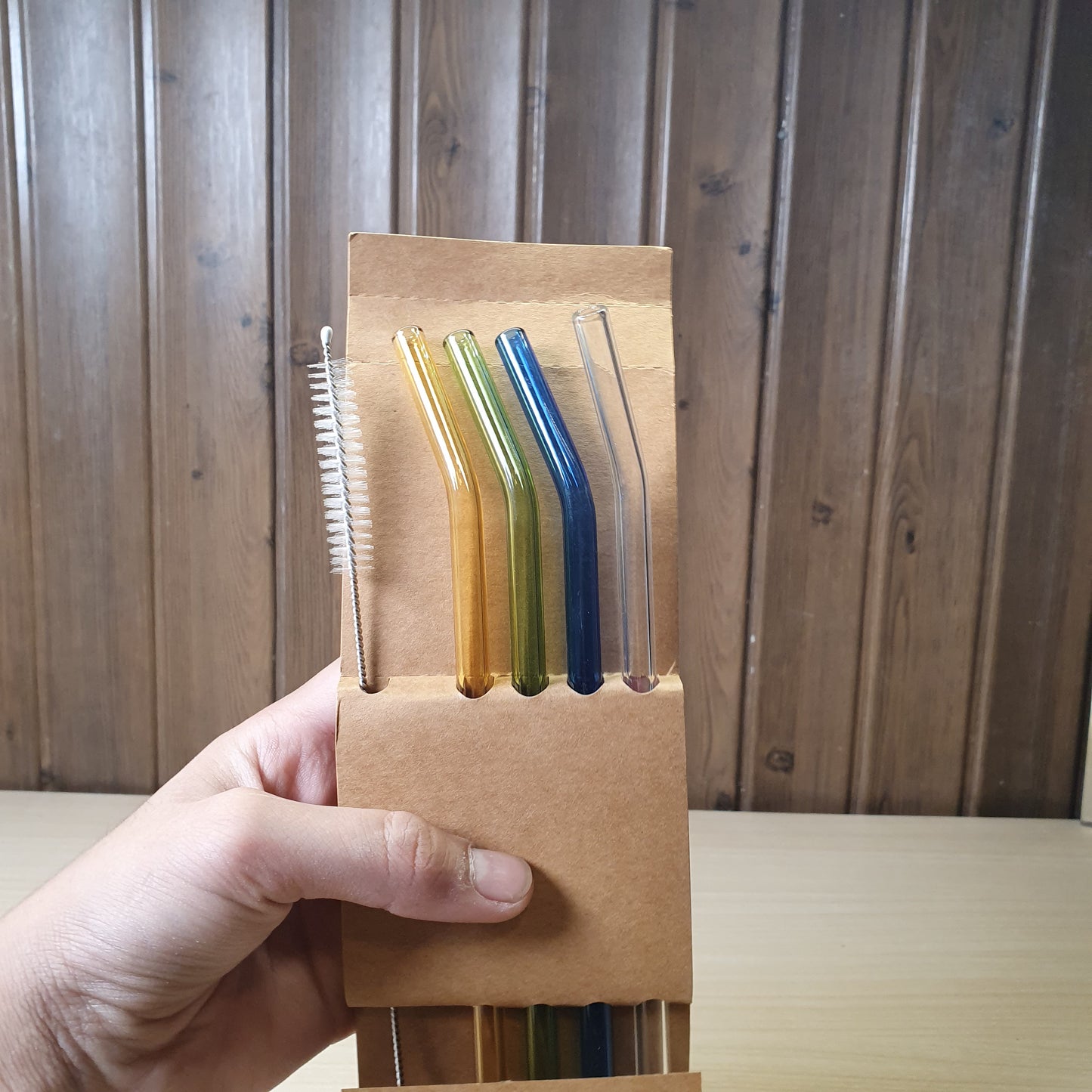 Colorful Glass Straws #6525