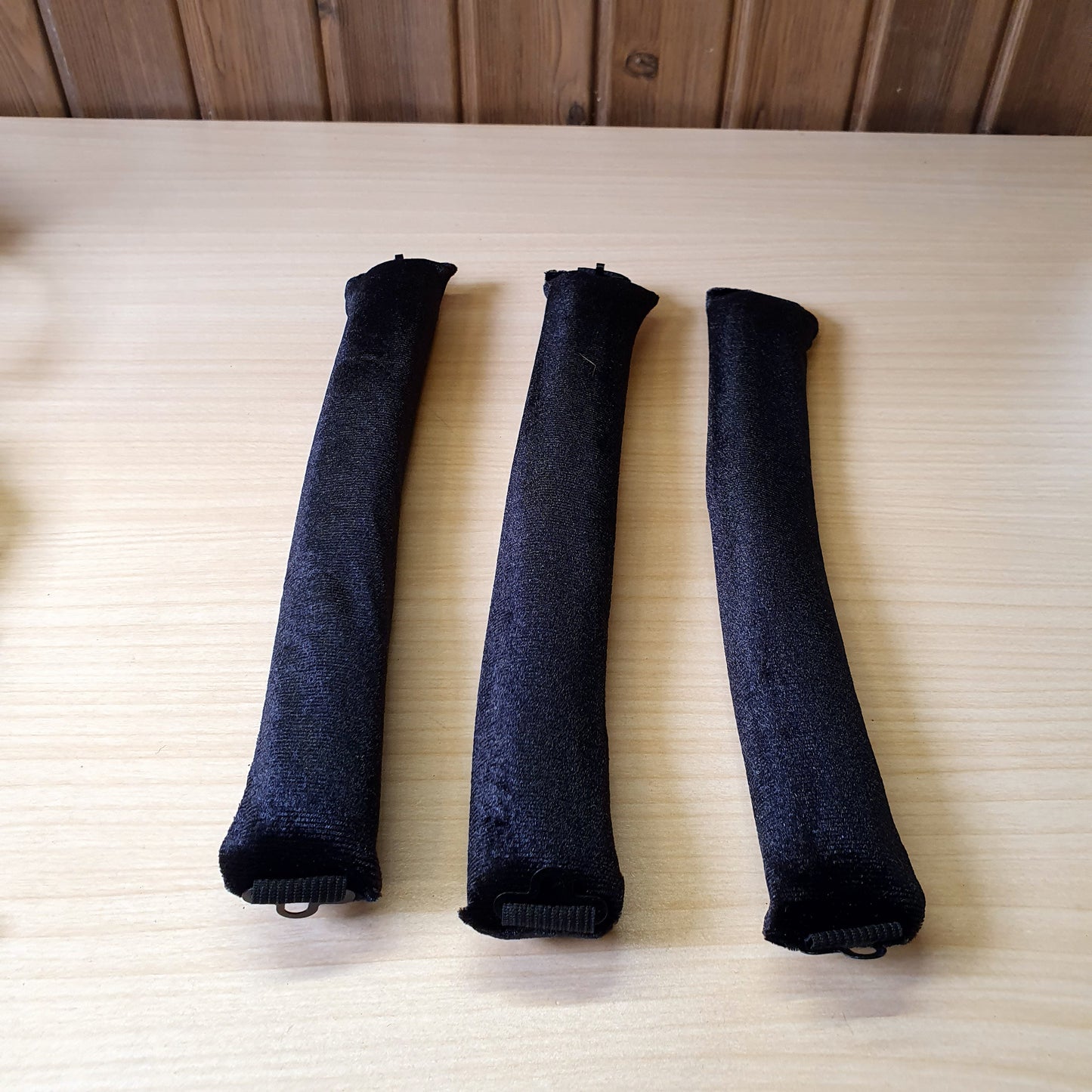 3-piece heatless curling rod sets designed to curl hair overnight without heat damage. #8166