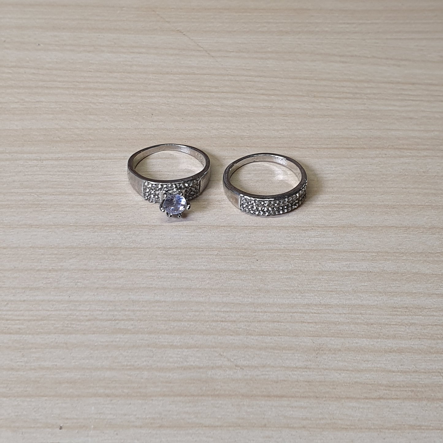 Rings Pack Of 2 Size 10#8614