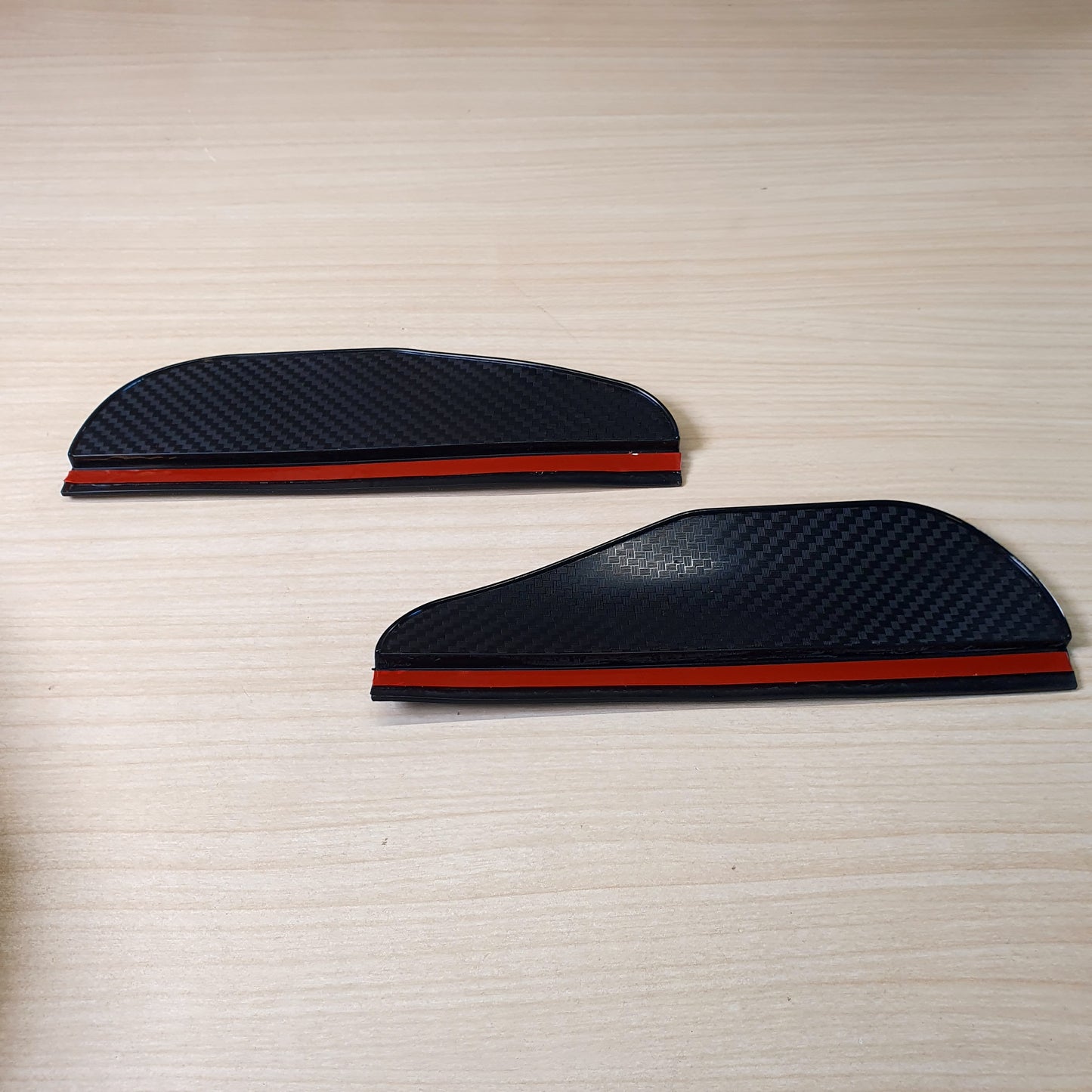 carbon-fiber pattern side mirror visors #9190