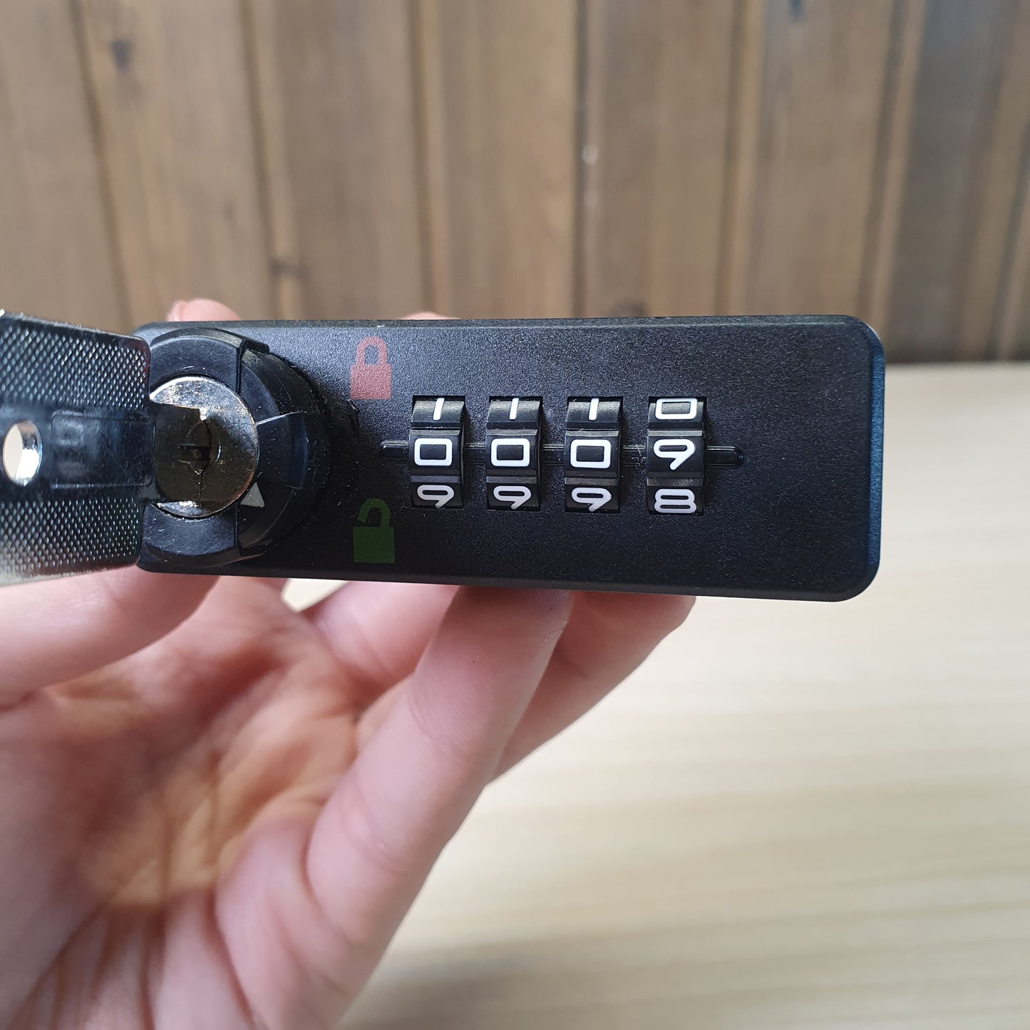 4-digit mechanical combination cabinet lock #9140