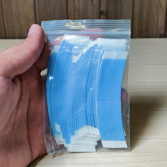 Blue lace front wig adhesive tape strips #262