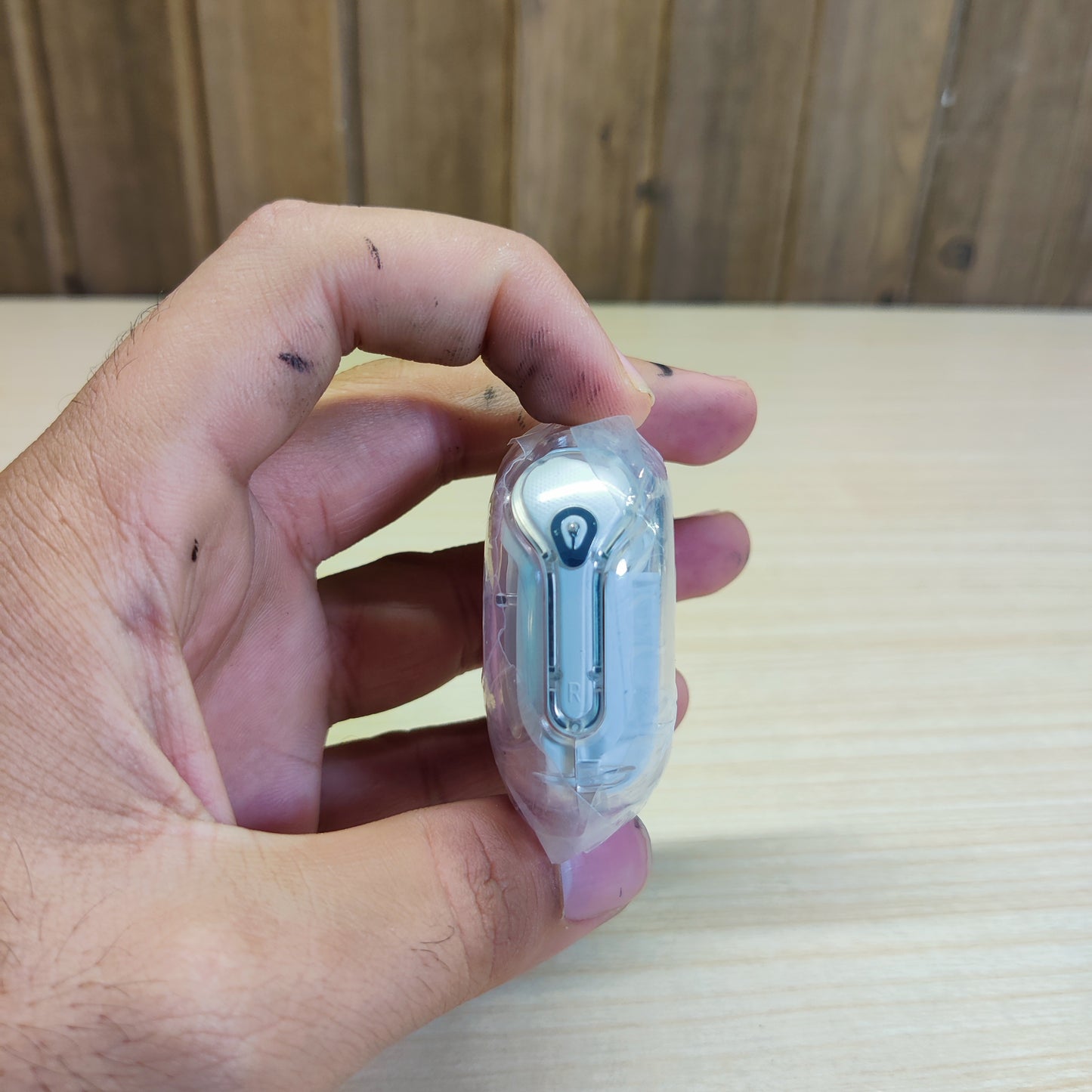 white Earbuds#837