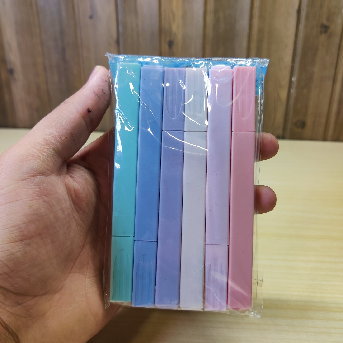 6 Flower Bag Fluorescent pen#1155