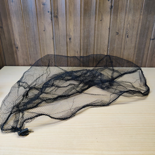 black knotted nylon fishing landing net #1231