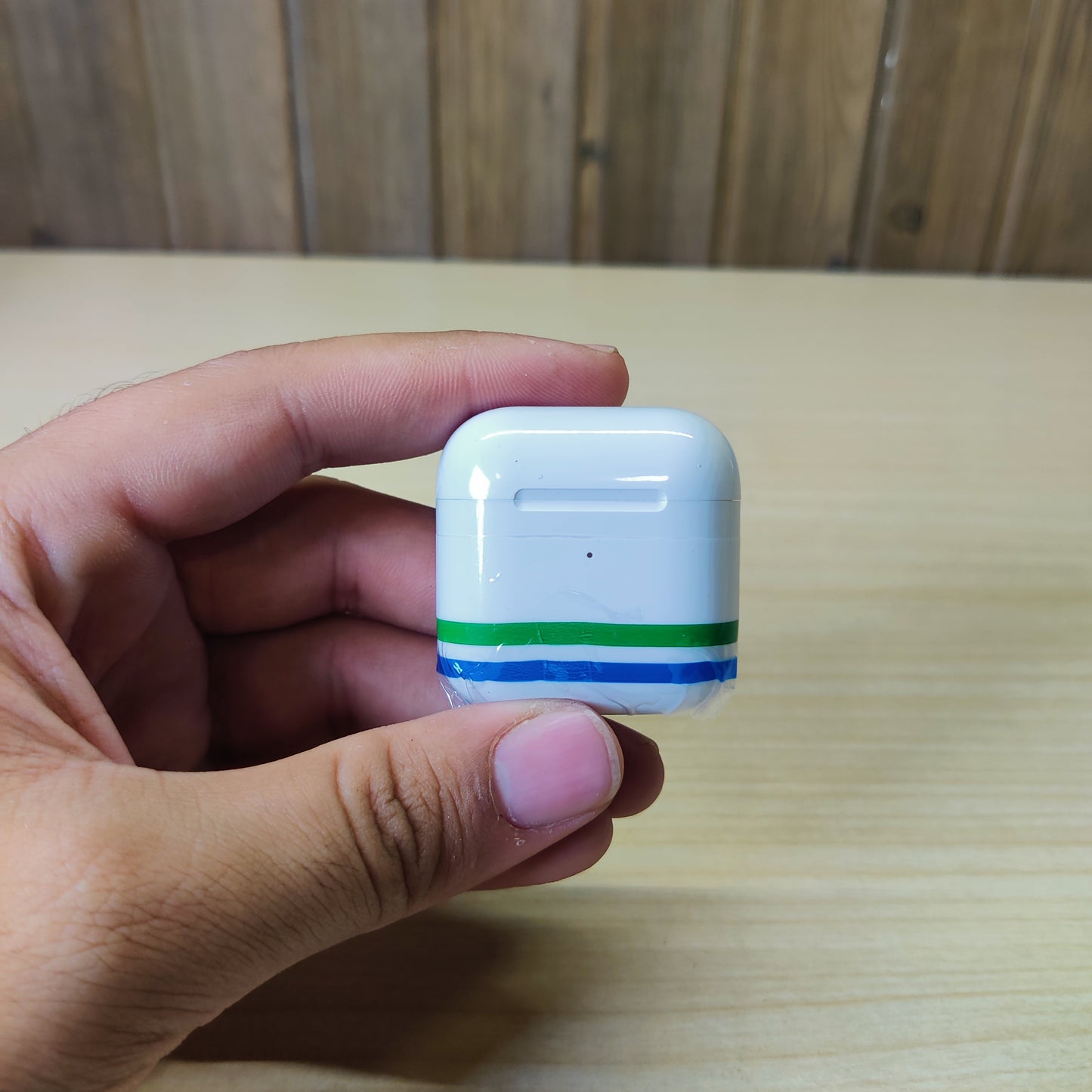 White Airpods