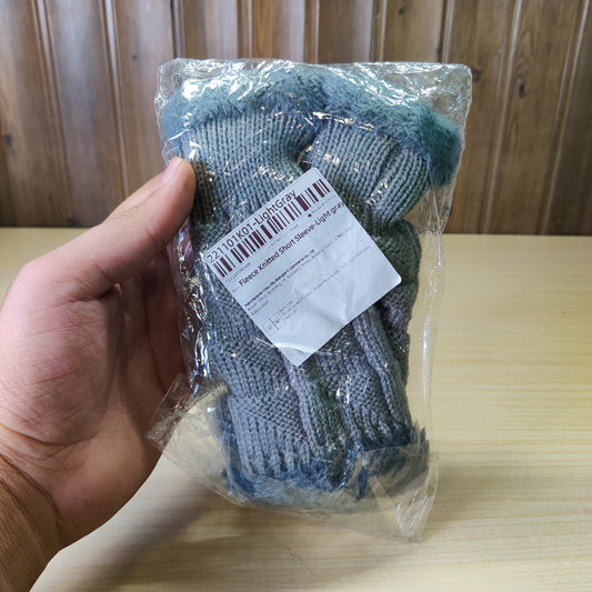 fleece Knitted short Sleeves #2039