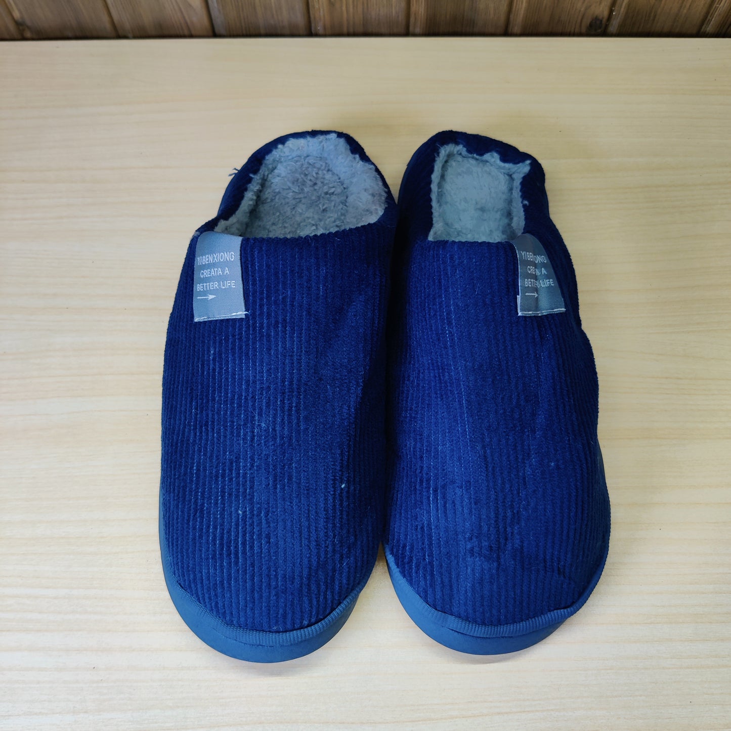 Blue slippers Size 42-43 #2952