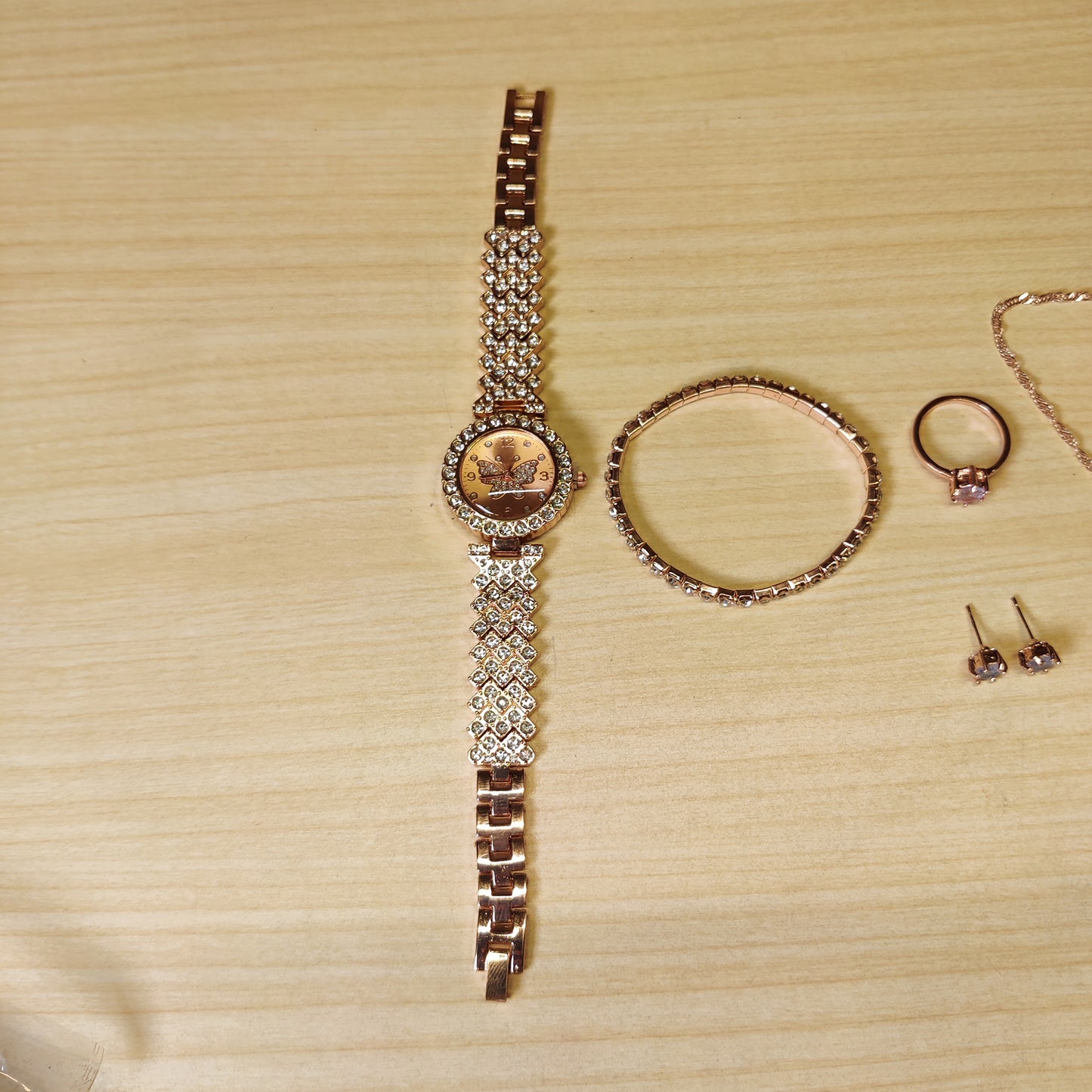 Watch With Jewellery #4824