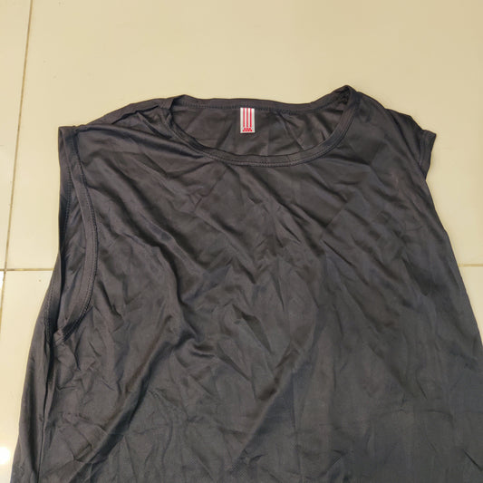 Black sleeveless tank top resembles lightweight #9232