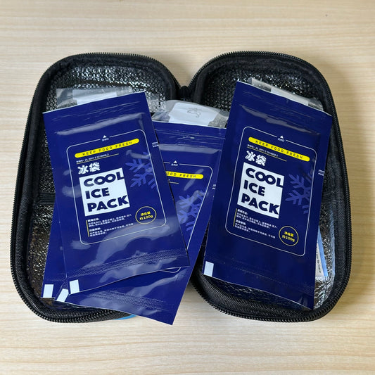 Food bag with ice cool packs #011