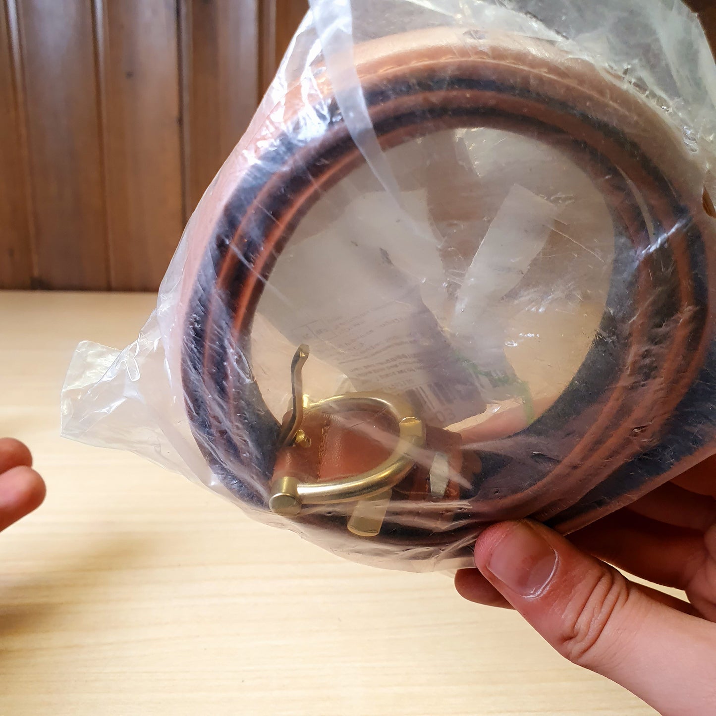 Brown Leather Belt Small #3404