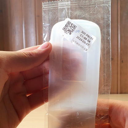 Silicone protective cover designed for a television or air conditioner remote control. # 3464