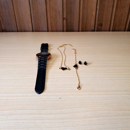 Watch With Jewellery # 3364