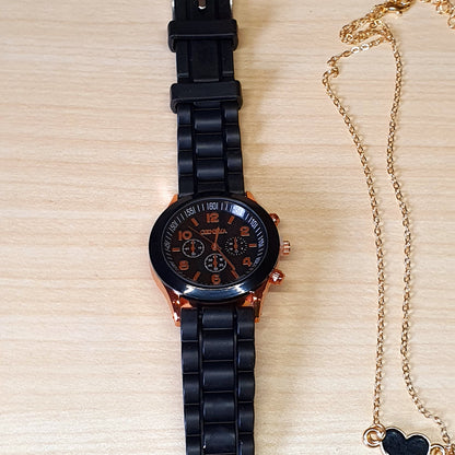 Watch With Jewellery # 3364