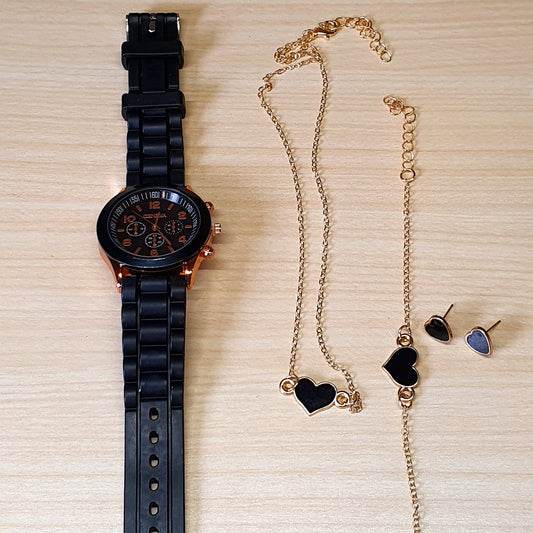 Watch With Jewellery # 3364