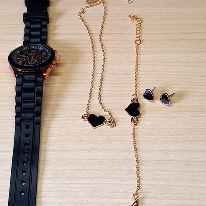 Watch With Jewellery # 3364