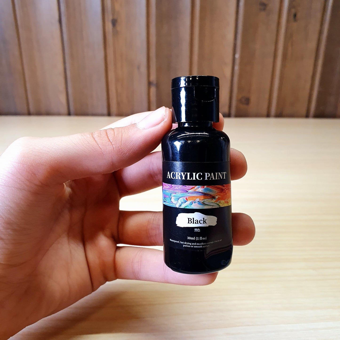 Acrylic Paint Black #3445