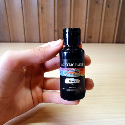 Acrylic Paint Black #3445