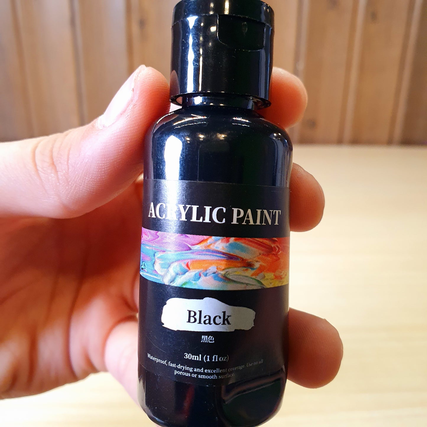 Acrylic Paint Black #3445