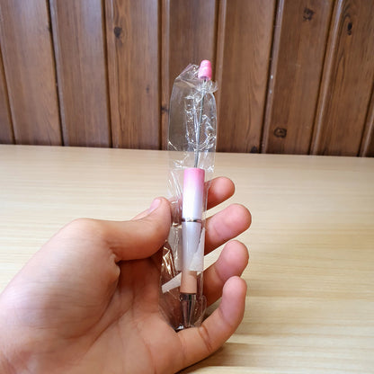 Customizable beadable ballpoint pen #