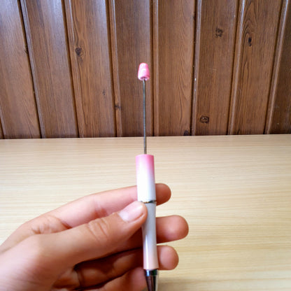 Customizable beadable ballpoint pen #