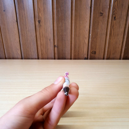 Customizable beadable ballpoint pen #