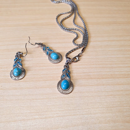 Necklace With Earings #3183