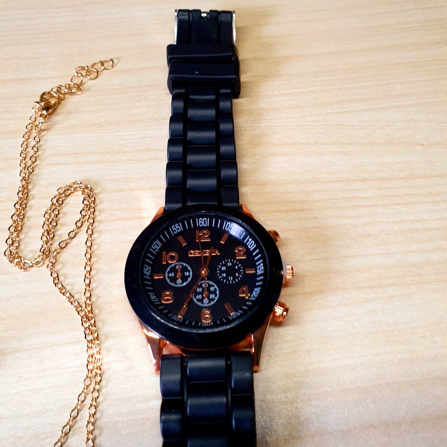 Watch With Jewellery Set #3407