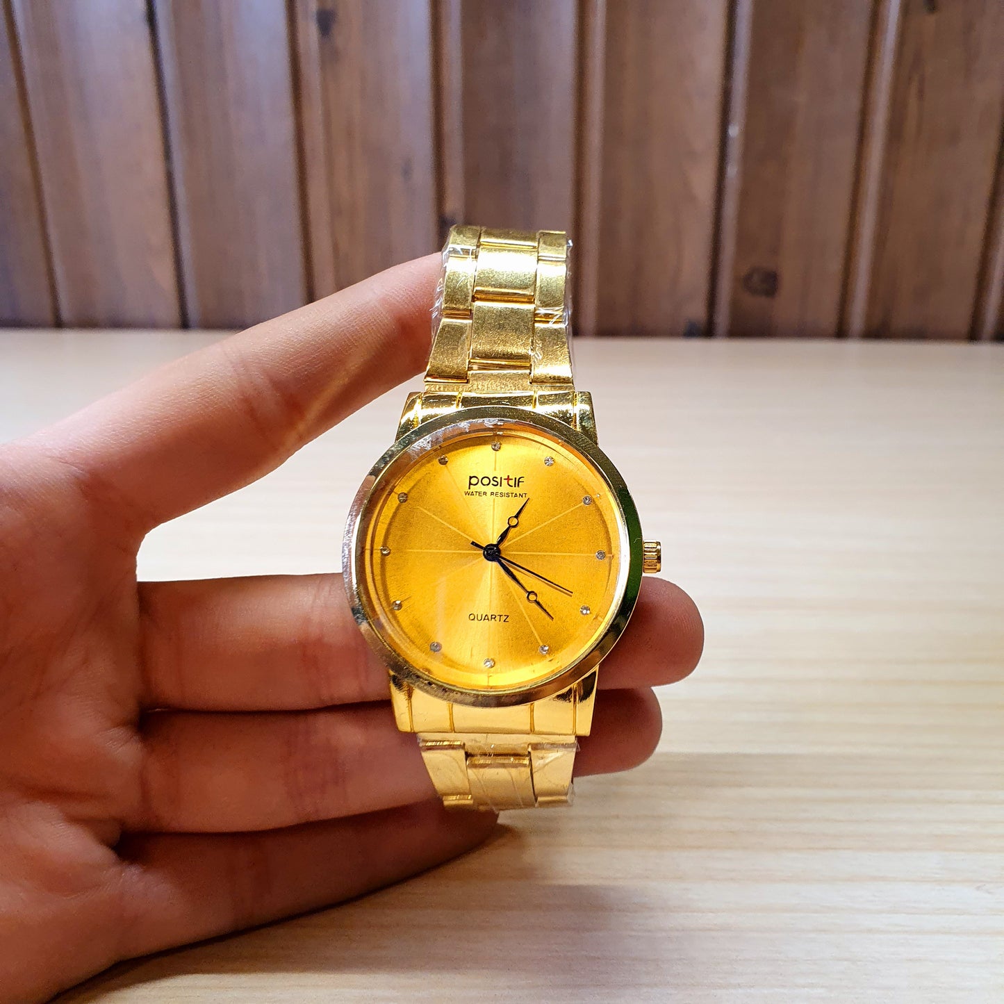 Postif golden Watch #3176