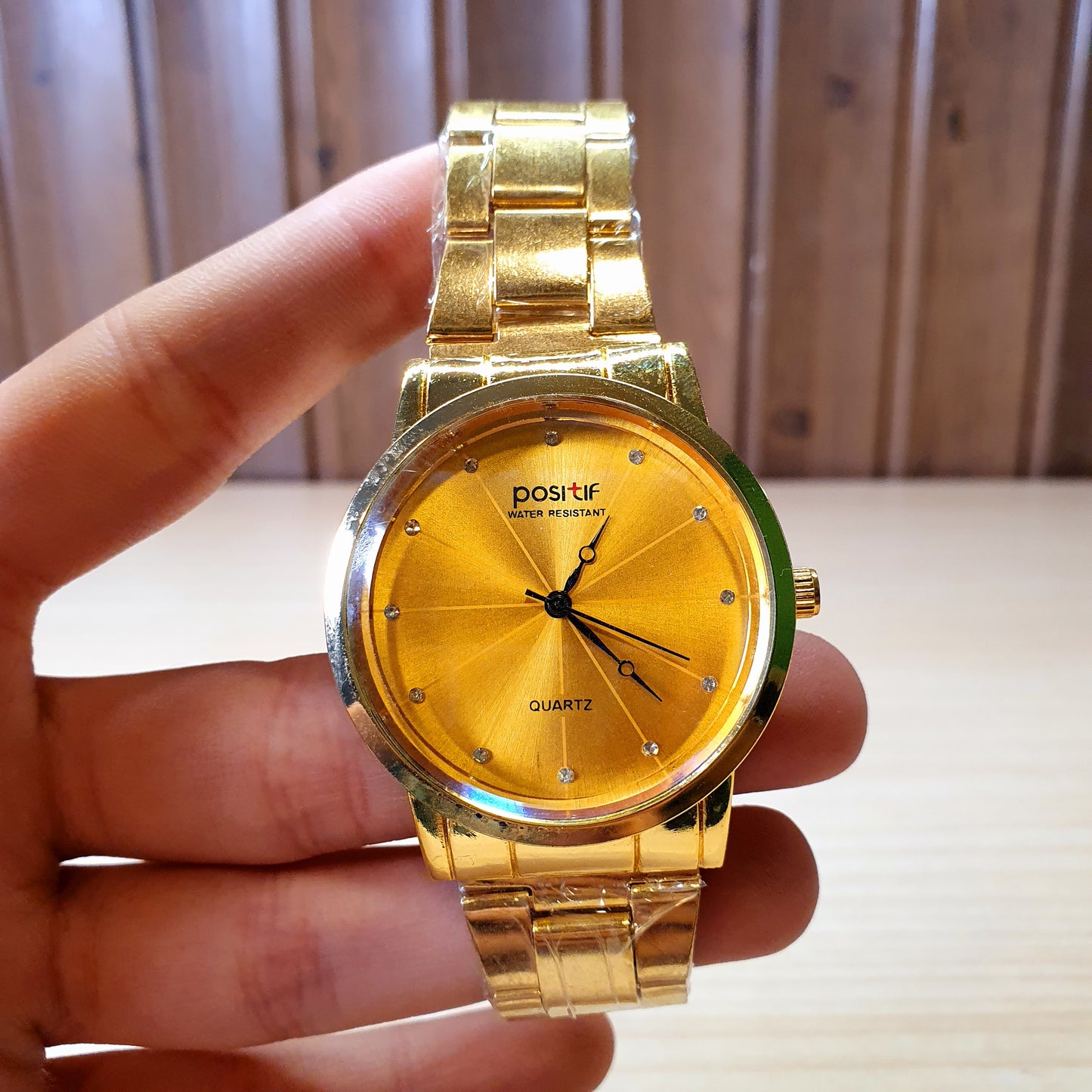 Postif golden Watch #3176