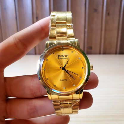 Postif golden Watch #3176