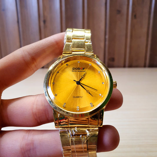Postif golden Watch #3176