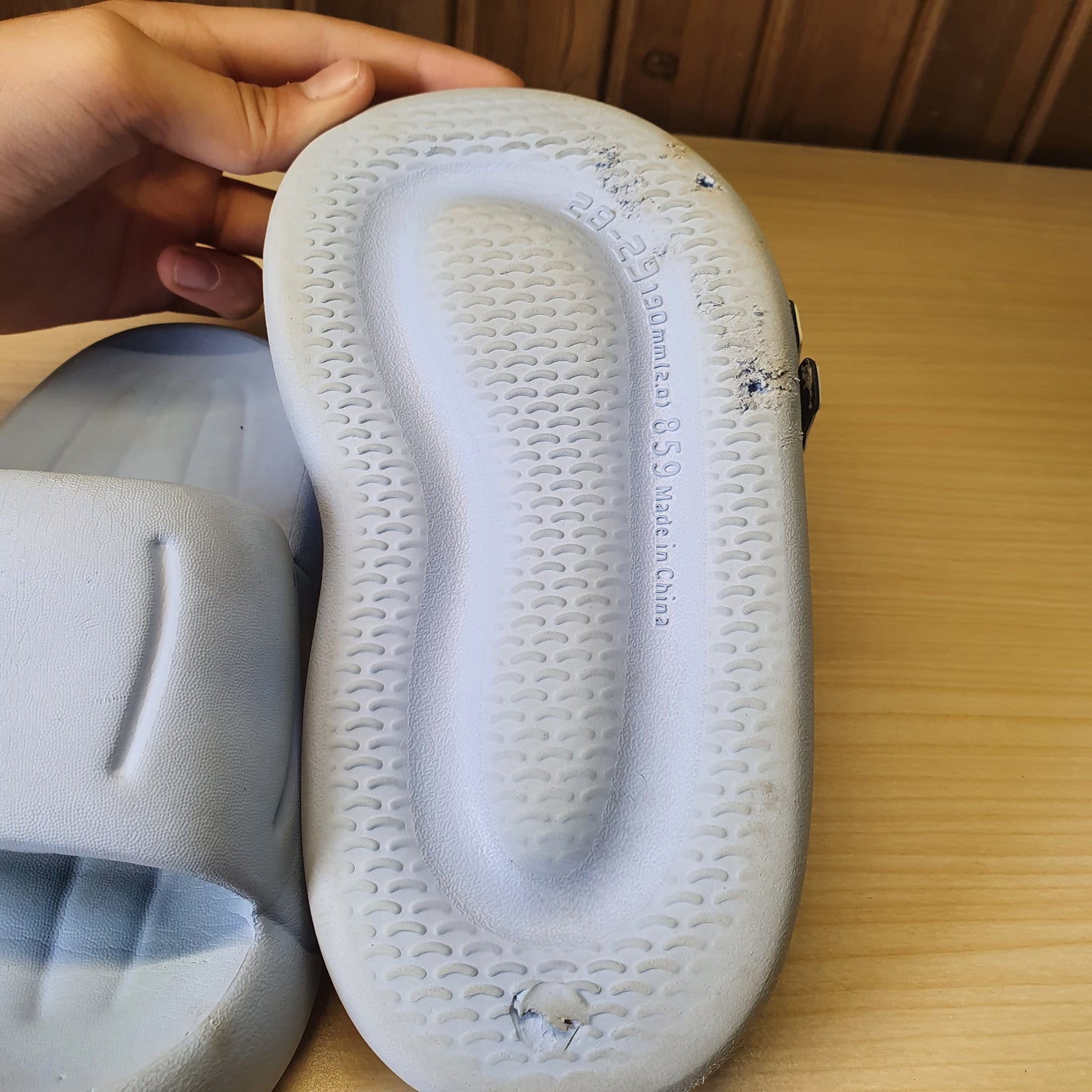 Kids Used Imported Slippers Size 28-29