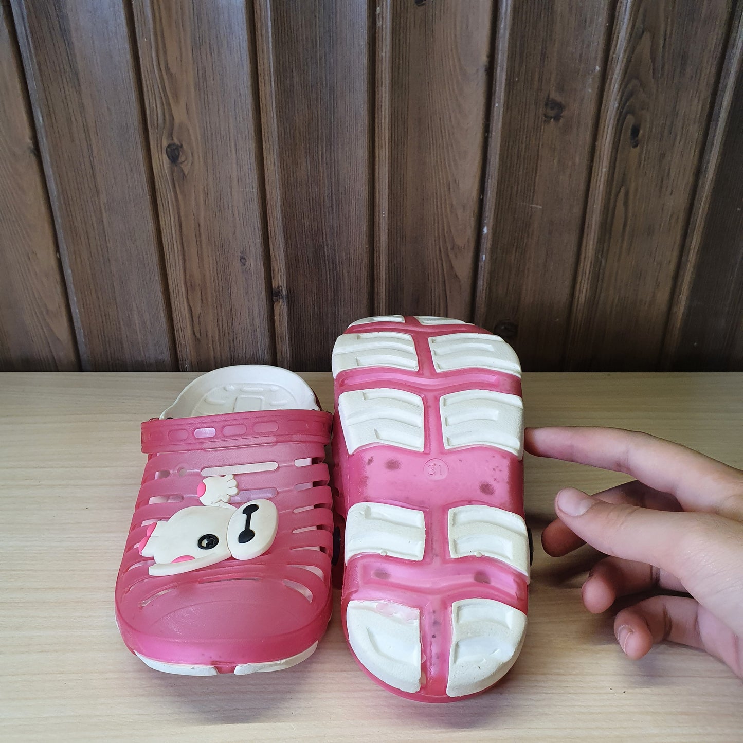 Kids Used Imported Crocs Size 31
