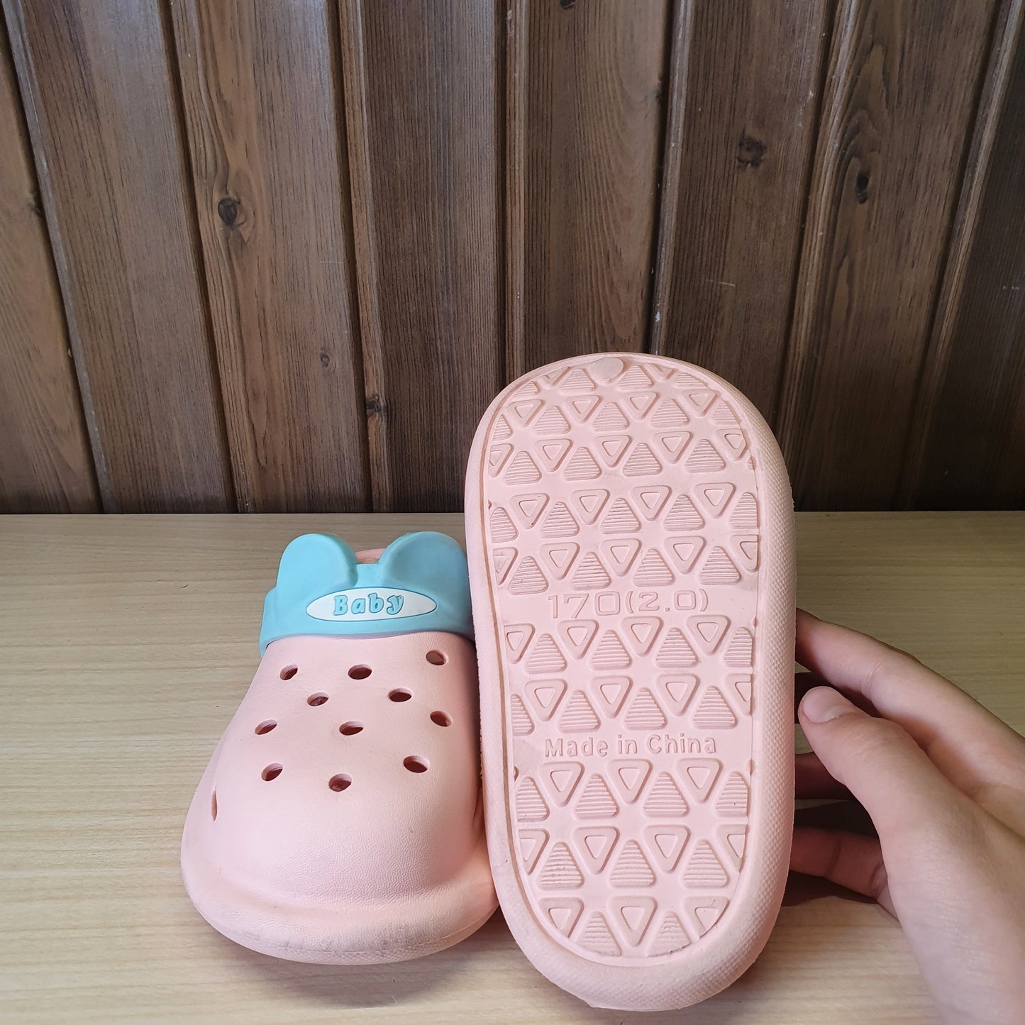 Kids Used Imported Crocs size 170mm