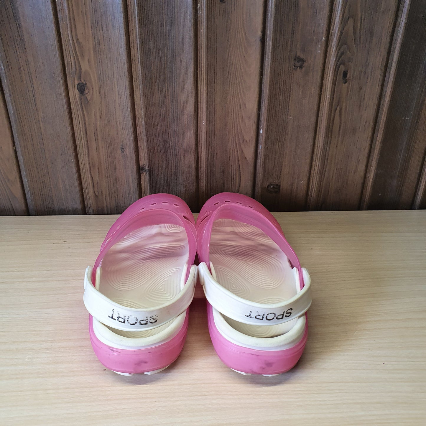 Kids Used Imported Crocs size 34
