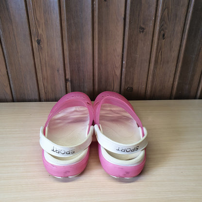 Kids Used Imported Crocs size 34