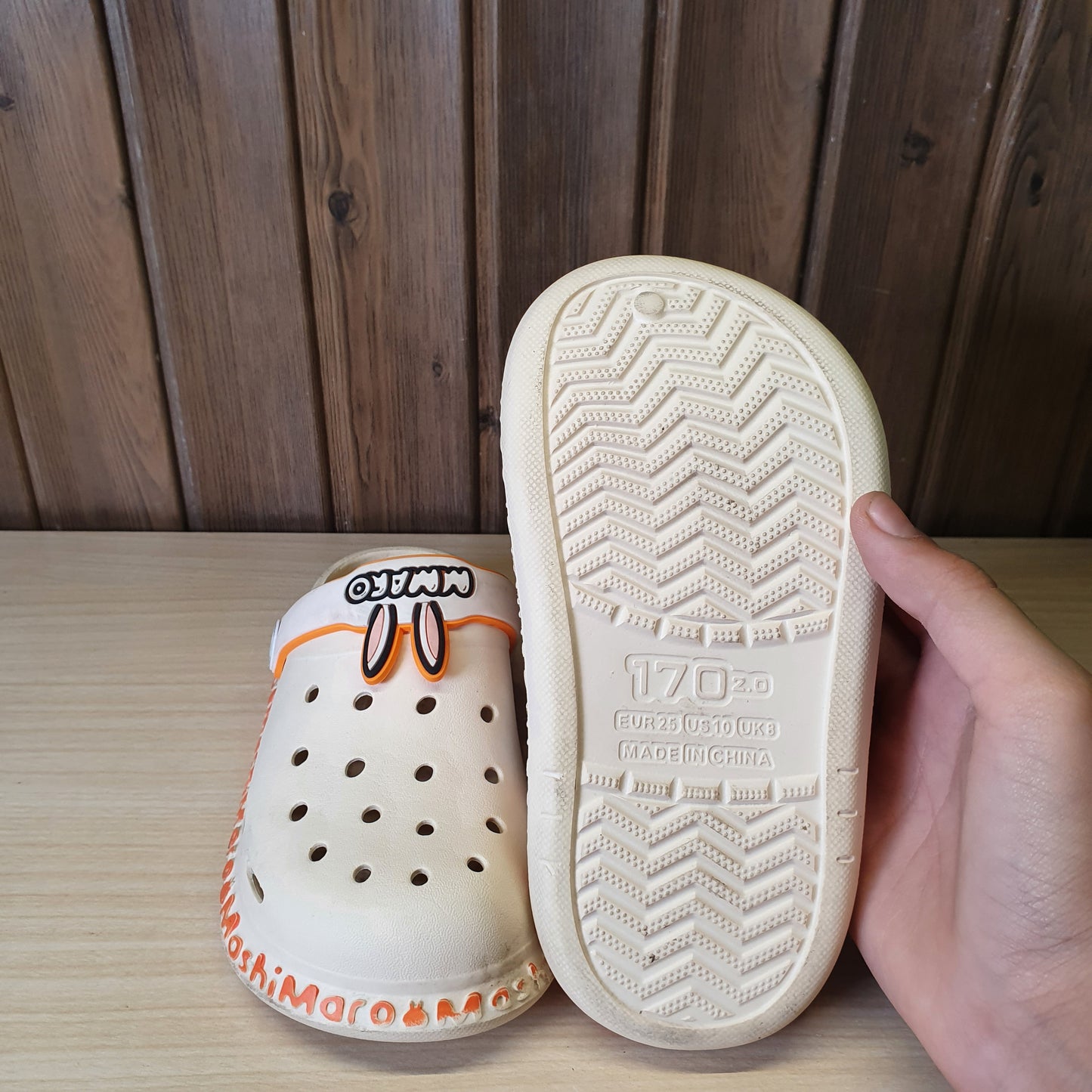 Kids Used Imported Crocs size 170MM