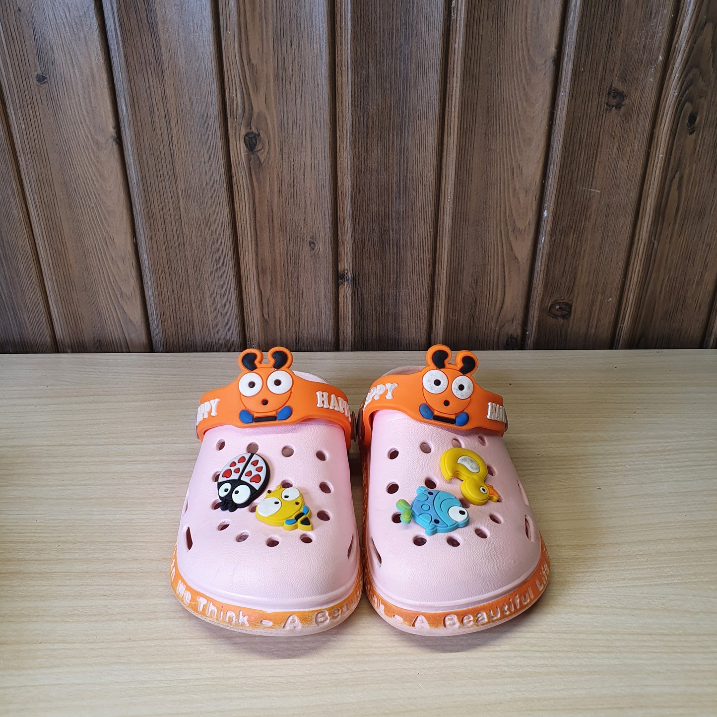 Kids Used Imported Crocks Size 24-25